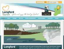 Tablet Screenshot of longfordtourism.ie